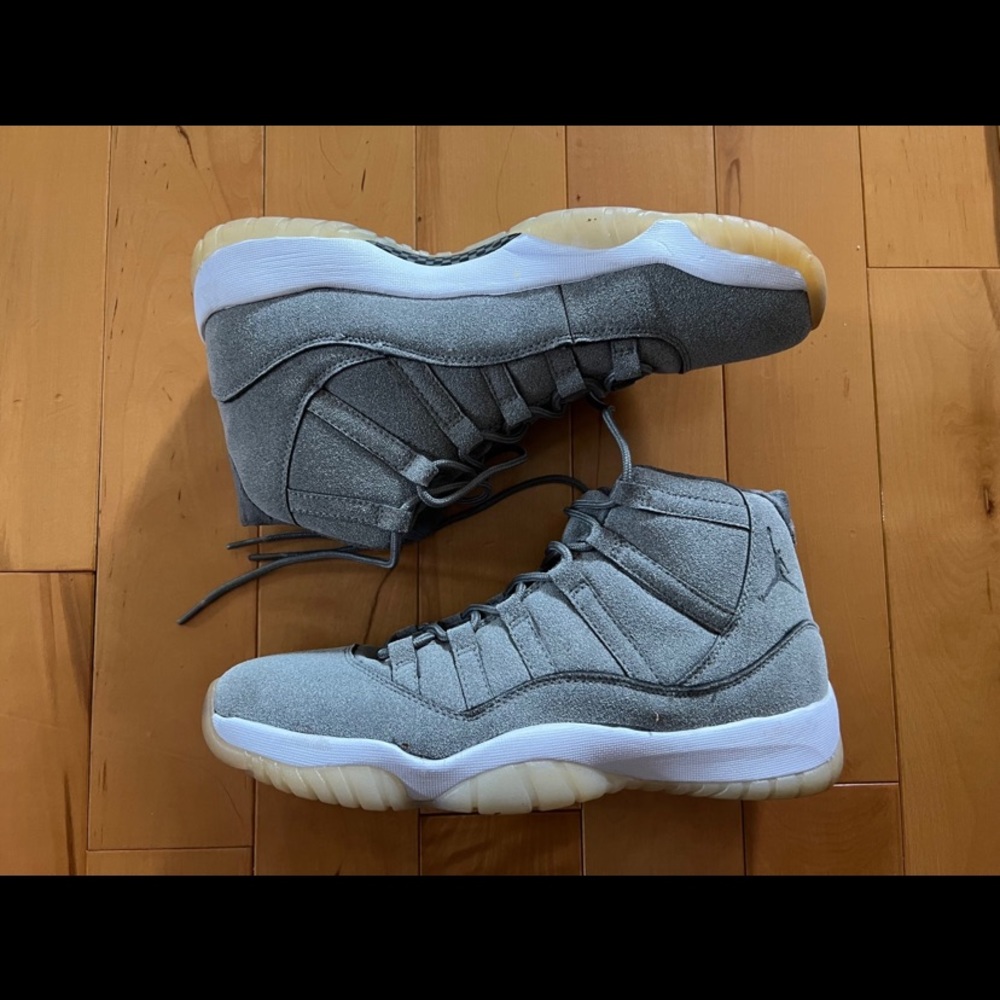 RARE Jordan 11 Grey Suede Size 11